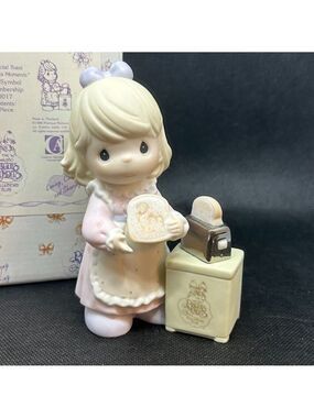 Precious Moments "A Special Toast to Precious Moments" 1997 Charter figurine